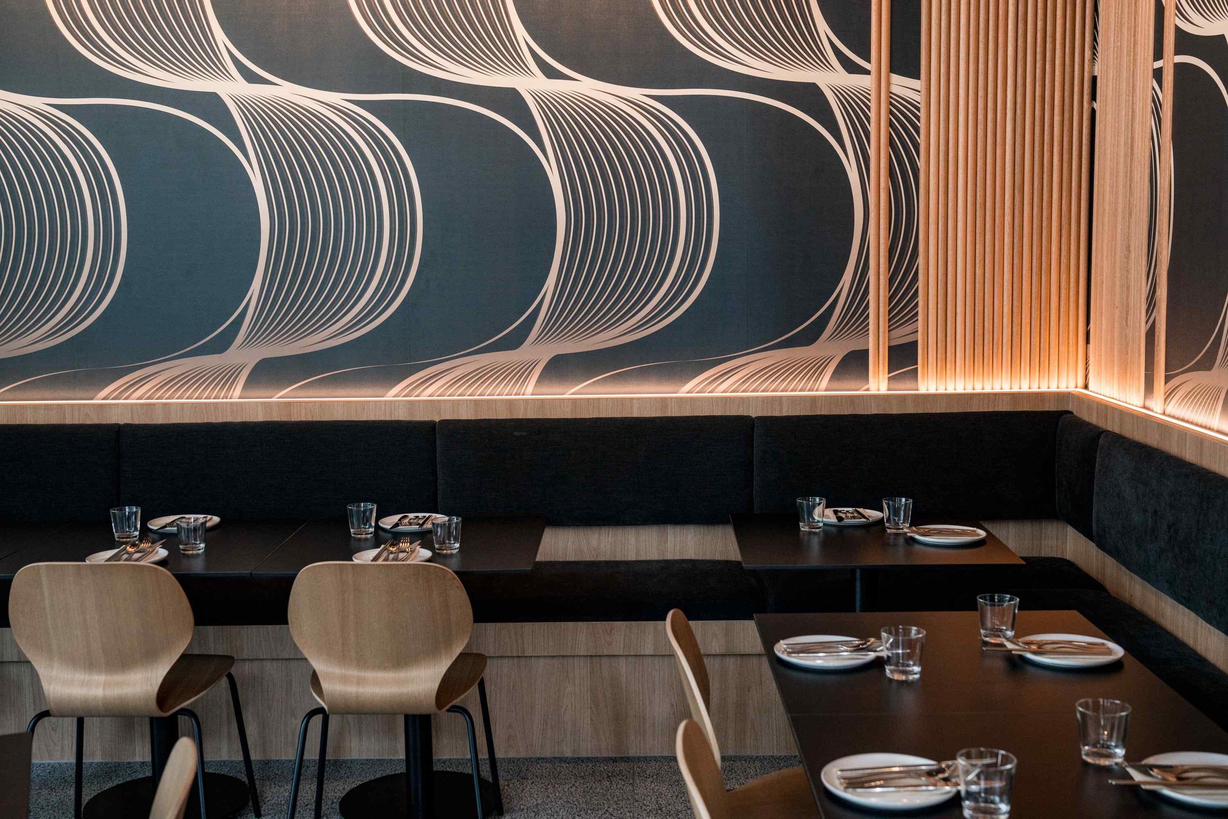 Thirty 7even cafe interior, Macquarie Park
